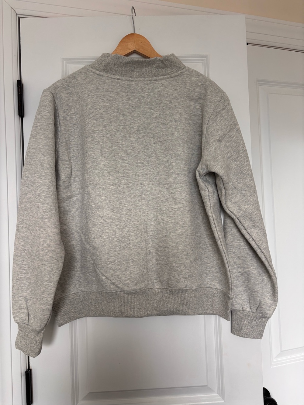 Parke NYC Pop Up Gray Big Apple NYC Mockneck Sweatshirt S/M NEW 2026 - Picture 5 of 5